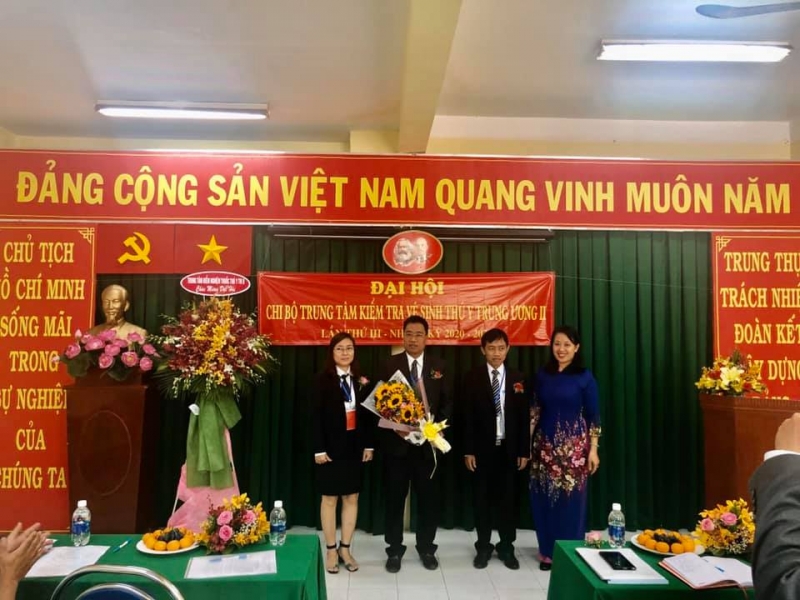 Đại hội Chi bộ Trung tâm Kiểm tra vệ sinh thú y Trung ương II nhiệm kì 2020 - 2025 