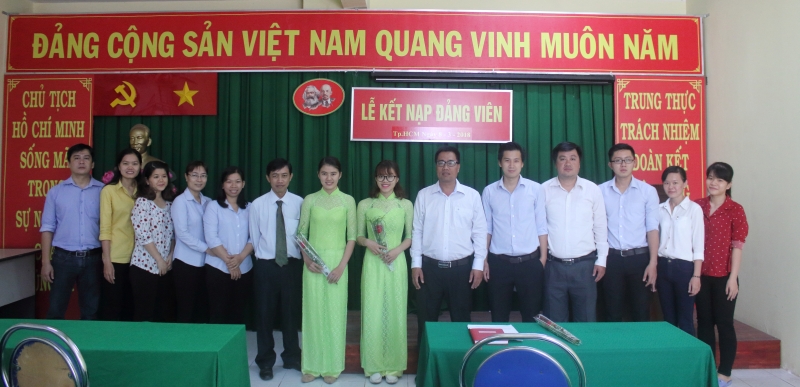 Lễ kết nạp Đảng viên mới 