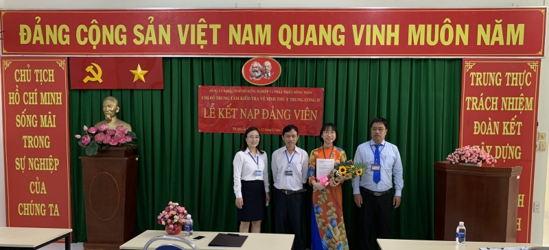 Lễ kết nạp Đảng viên mới 2021