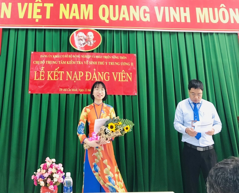 Lễ kết nạp Đảng viên mới 2021