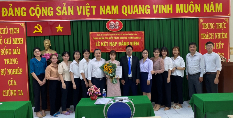 Lễ Kết nạp Đảng viên mới 2022