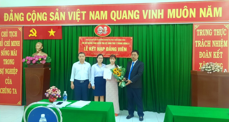 Lễ Kết nạp Đảng viên mới 2022